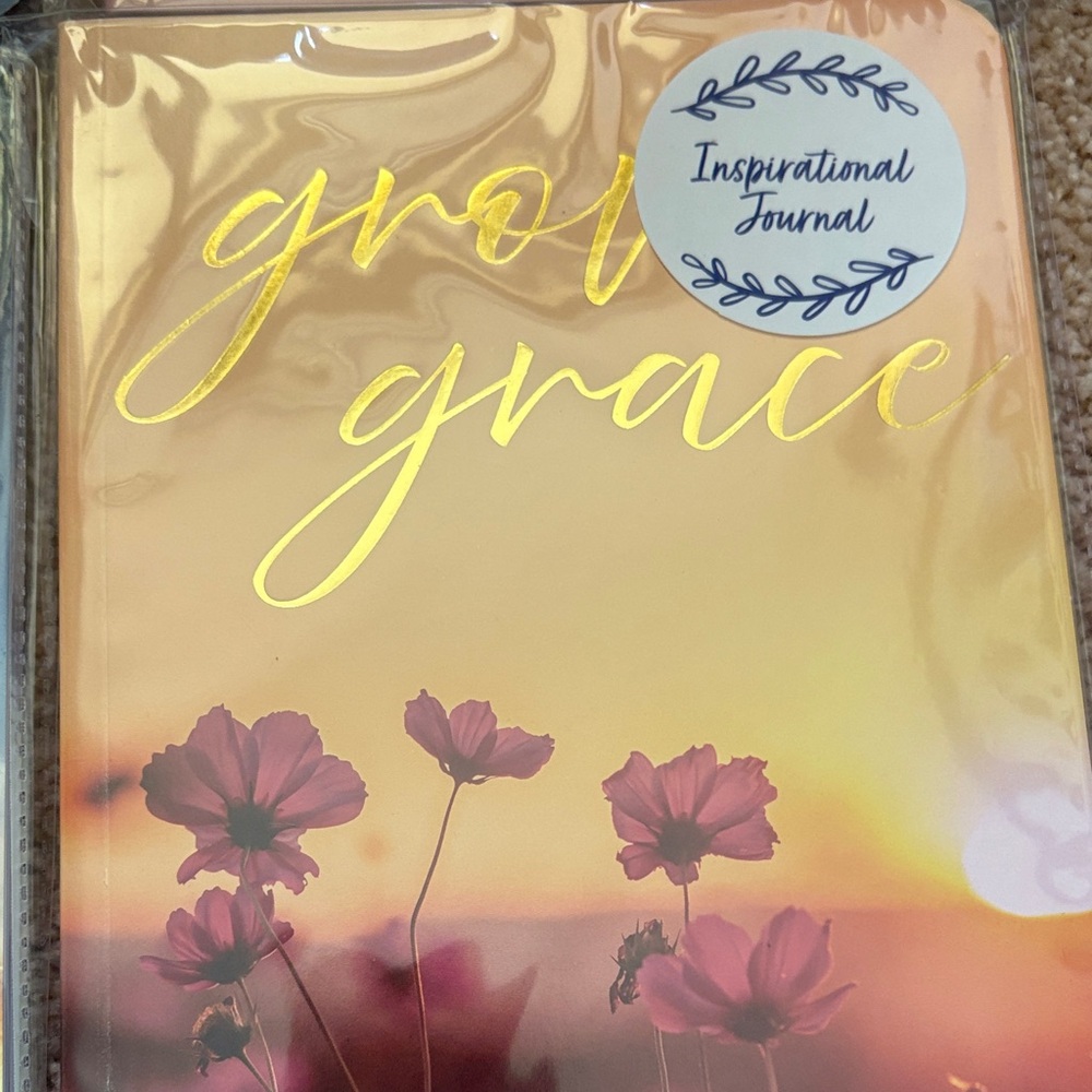 Christian Inspirational Four Journal Set - Gold, Pink, and Yellow - Picture 5 of 7